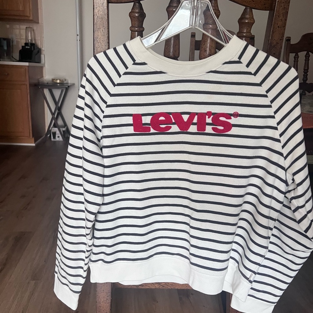 Levi's Striped Sweatshirt
